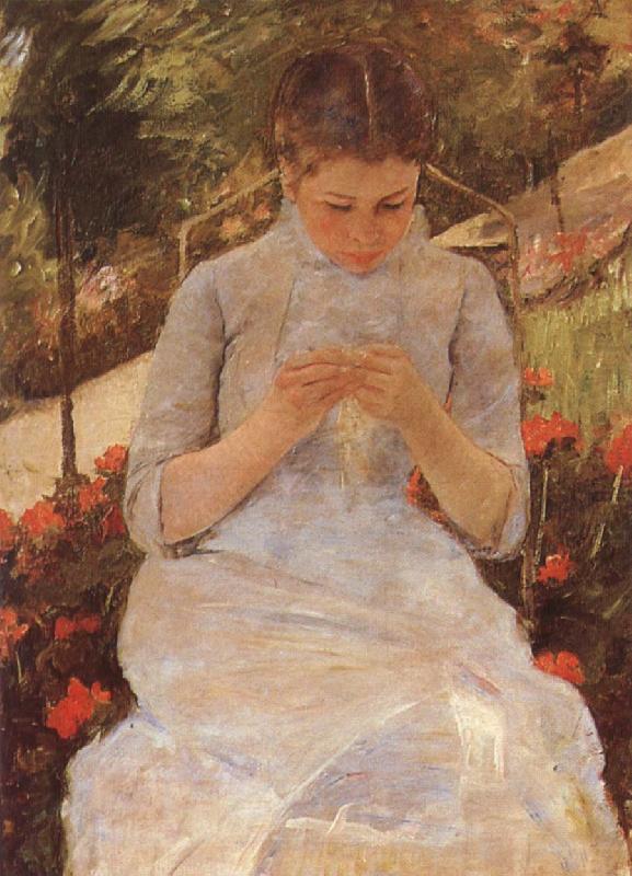 Mary Cassatt Being young girl who syr china oil painting image